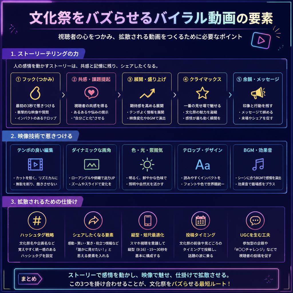 バイラル動画の作り方